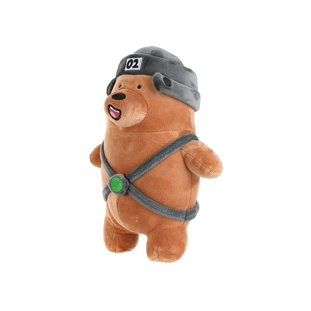 We Bare Bears The three bear  10" Stuffed Animal Plush Toy Doll 